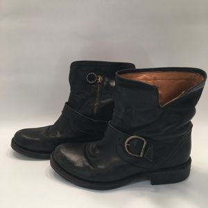 Fiorentini + Baker Black Ankle Boots